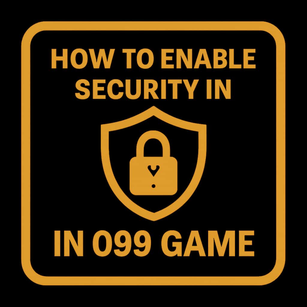 Icon representing security measures for the IN 999 Game.