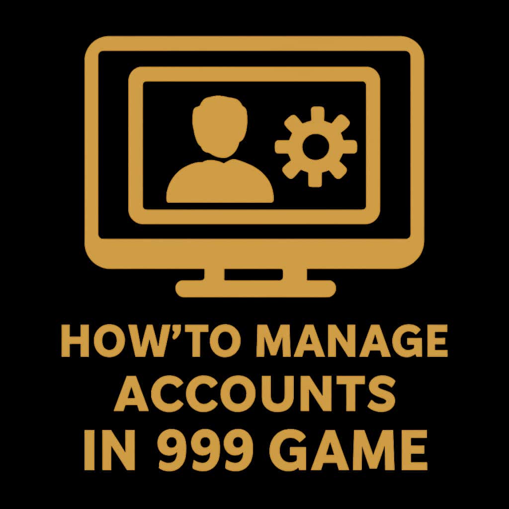 An icon representing IN 999 Game account management.