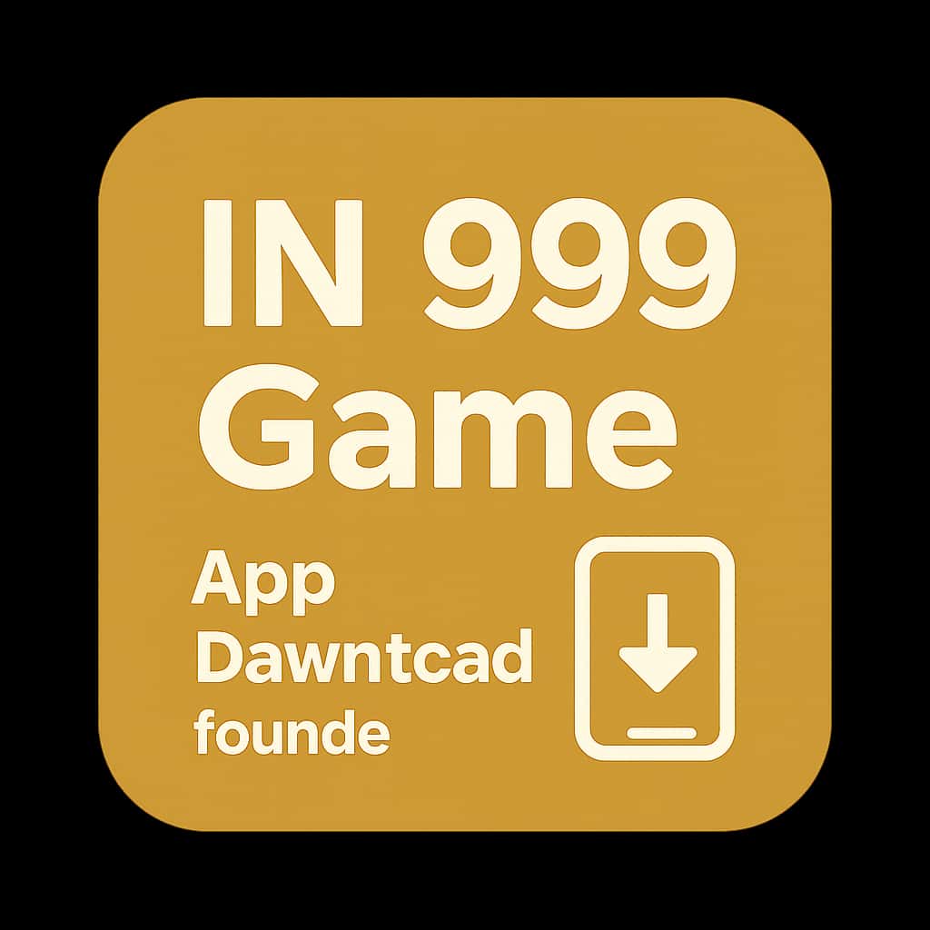 An icon representing the IN 999 Game App Download Guide.