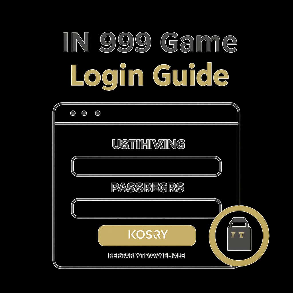An educational illustration related to the IN 999 Game Login Guide.