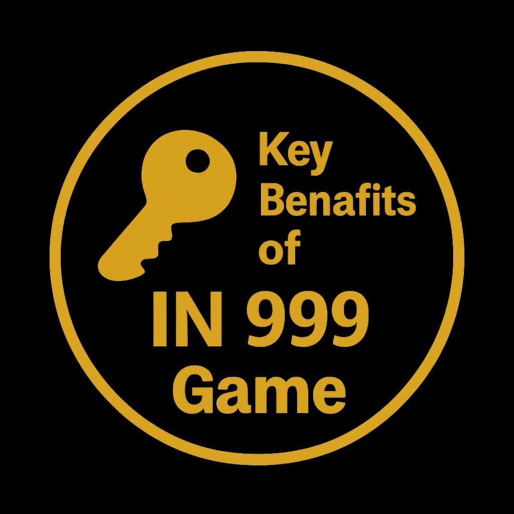 Icon representing Key Benefits of IN 999 Game.